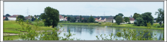 Die Elbe bei Strehla Die Elbe bei Strehla